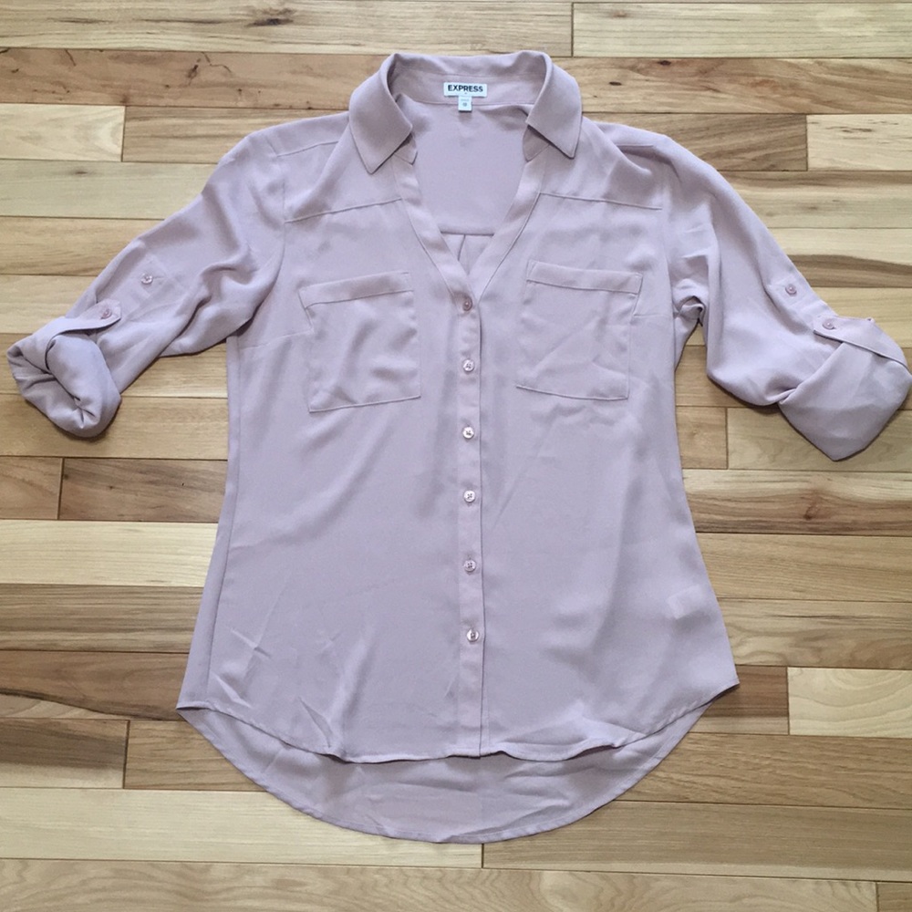 Mauve Button Down Shirt